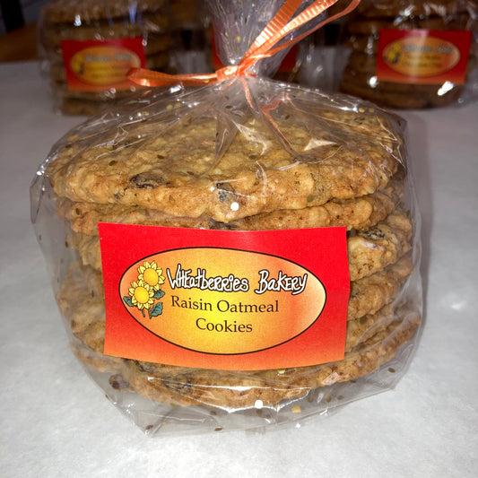 Raisin Oatmeal Cookies - 6 pack