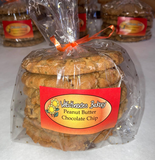 Peanut Butter Chocolate Chip Cookies - 6 pack